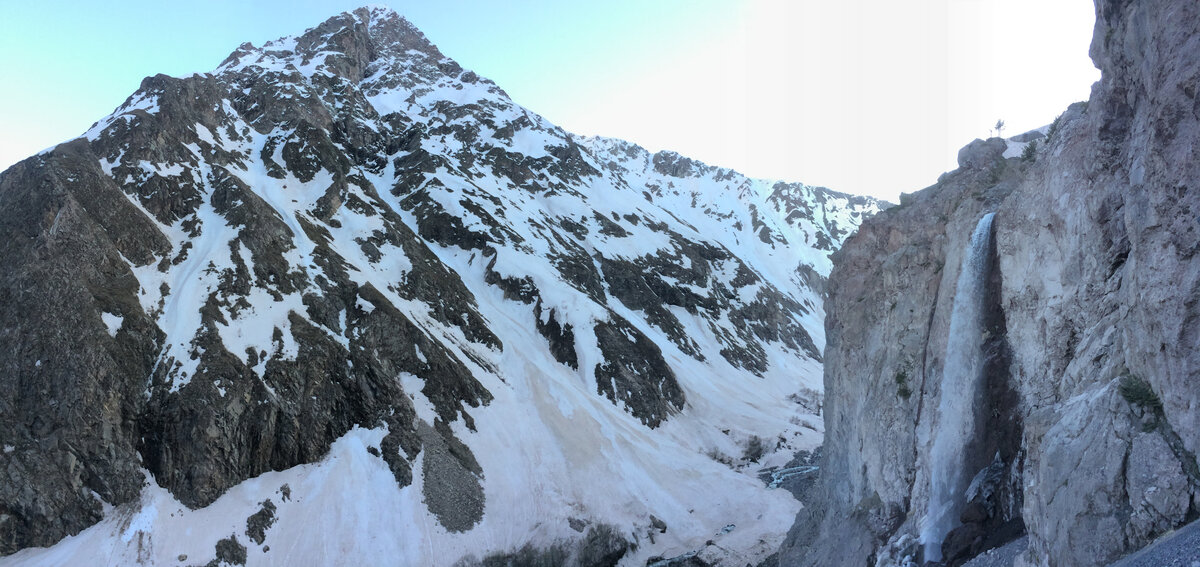 водопад Азау