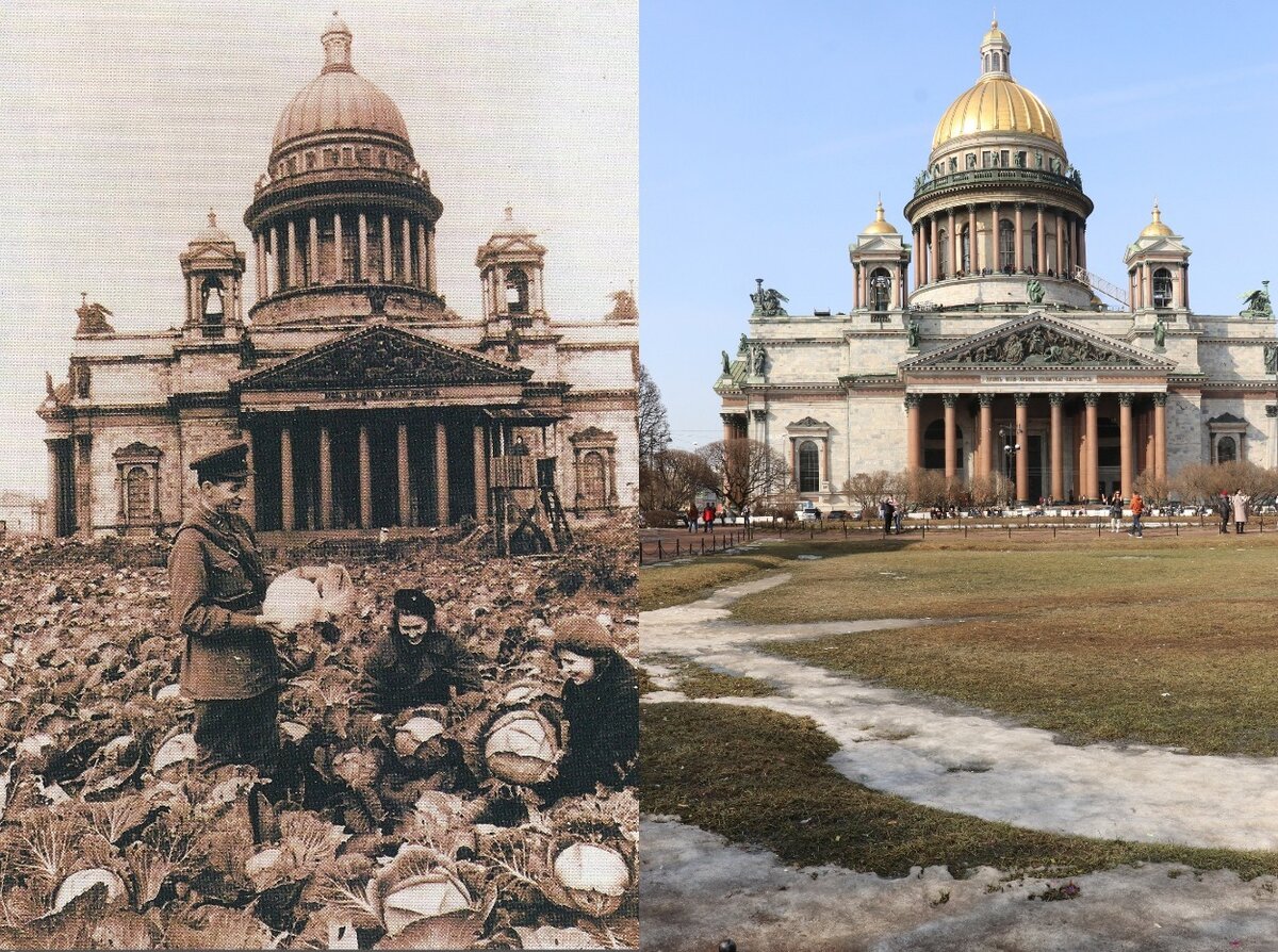 исаакиевский собор в блокаду