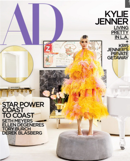 Обложка  журнале Architecturaldigest  