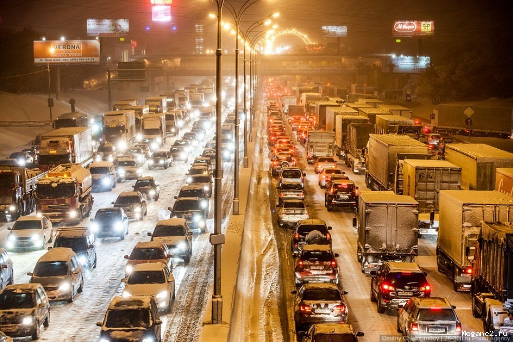 Дороги москвы пробки
