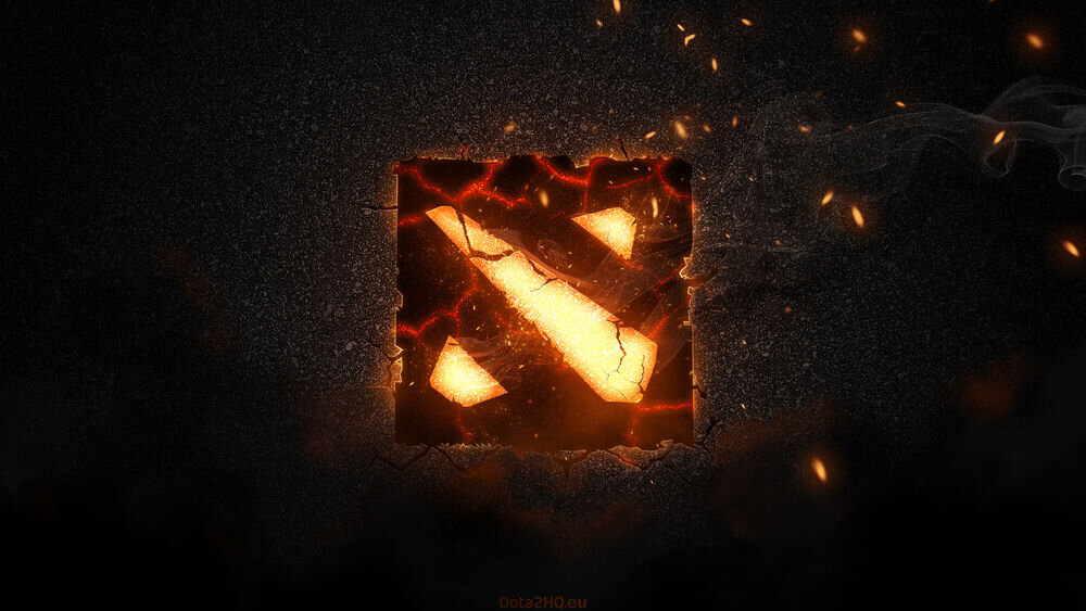 Логотип игры Dota 2.