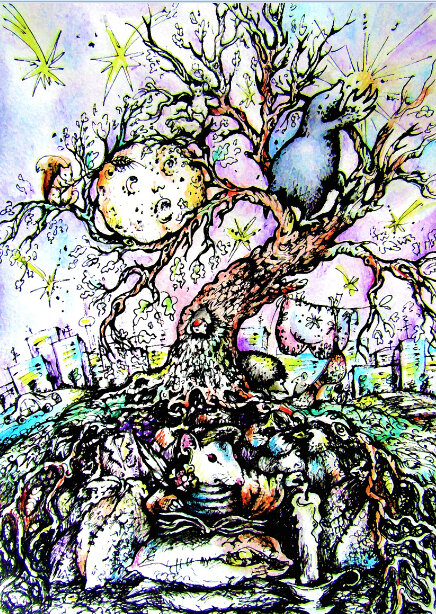 рисунок (с) Алены Подобед