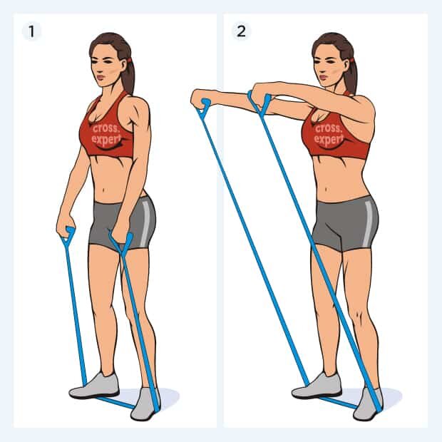 10 упражнений для тренировки мышц стабилизаторов с использованием резиновых петель