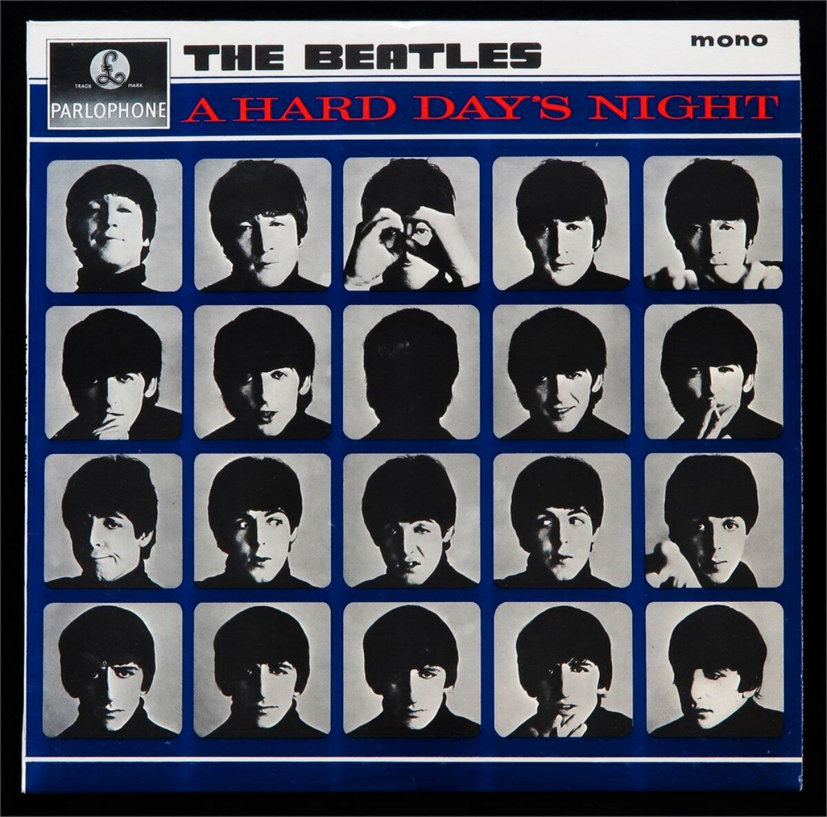 The Beatles, «A Hard Day’s Night» (обложка альбома)