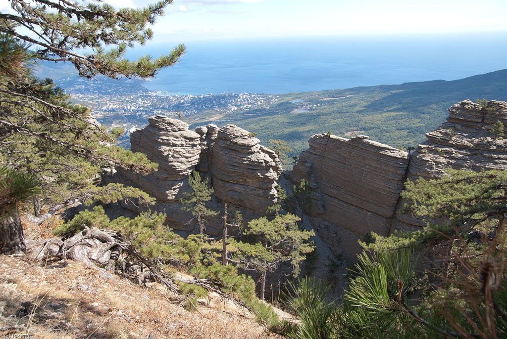 Таракташская тропа спуск