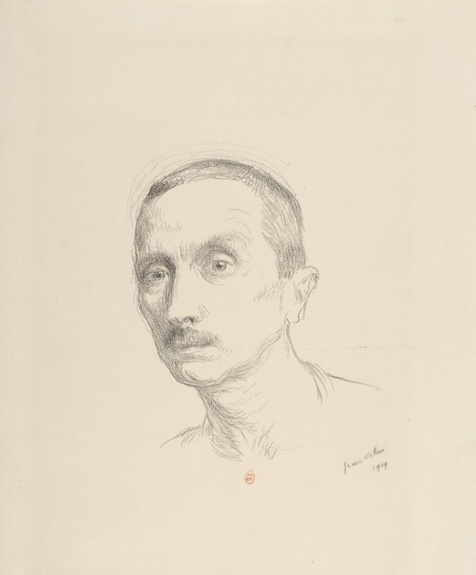 Жан Вебер (1864–1928). Автопортрет. Из открытых источников 