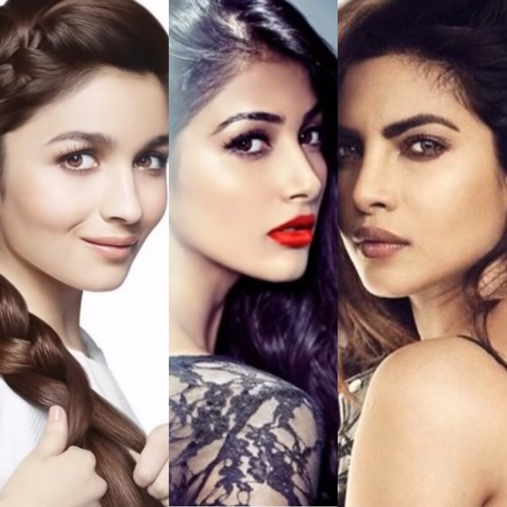 Источник: ВКонтакте. Красивые лица индийских актрис. Алия Бхатт, Пуджа Хегде, Приянка Чопра