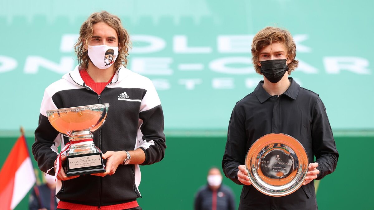 Церемония награждения турнира в Монте-Карло. 