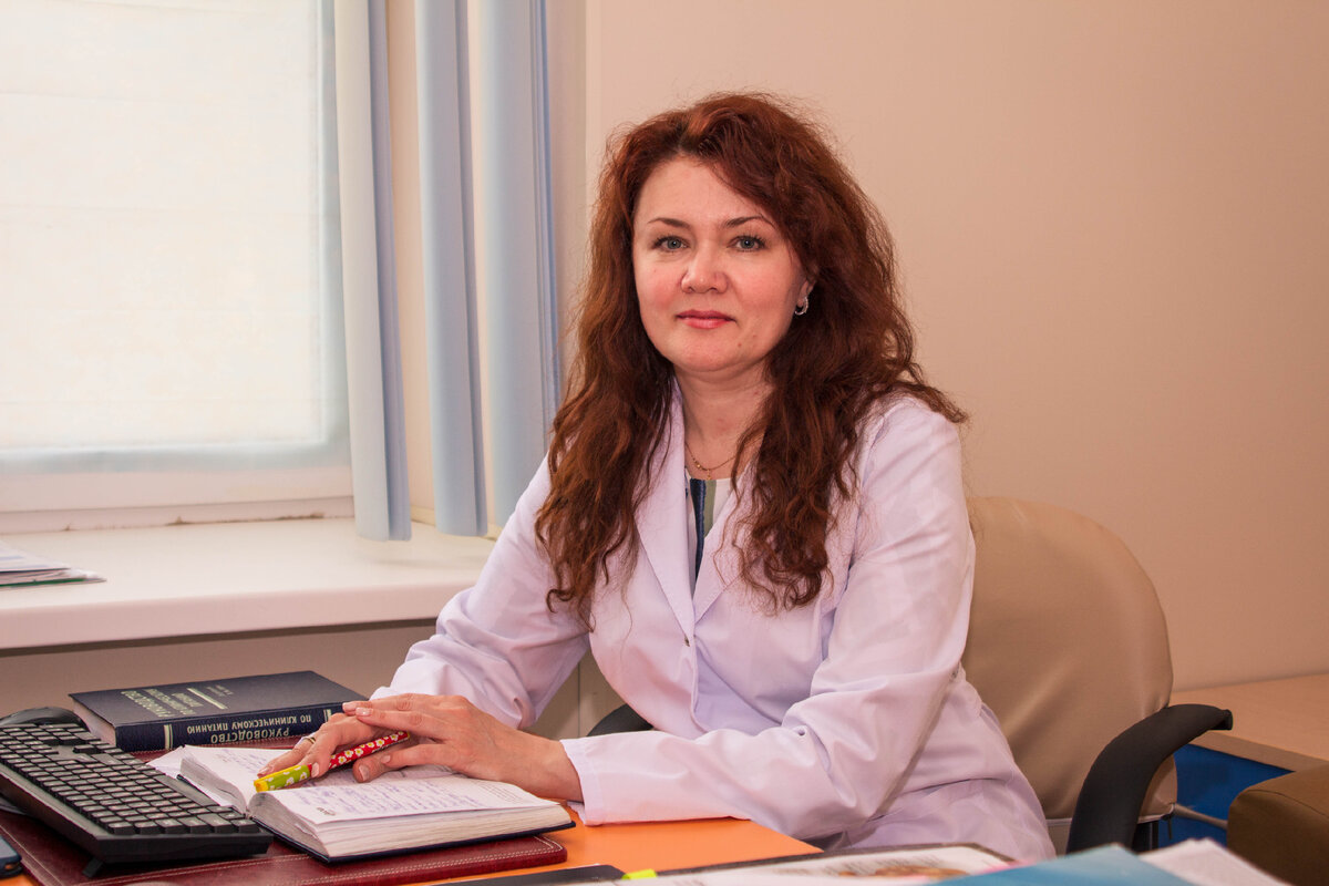 Оренбургский доктор Лилия Жукова.