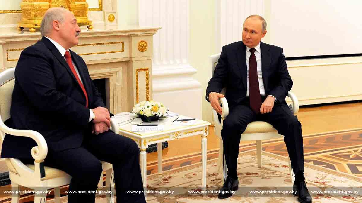 Рабочий визит в Российскую Федерацию. Переговоры с Владимиром Путиным.