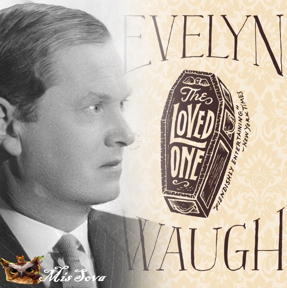 Ивлин Во и... какая потрясающая обложка к тексту! Коллаж авторский