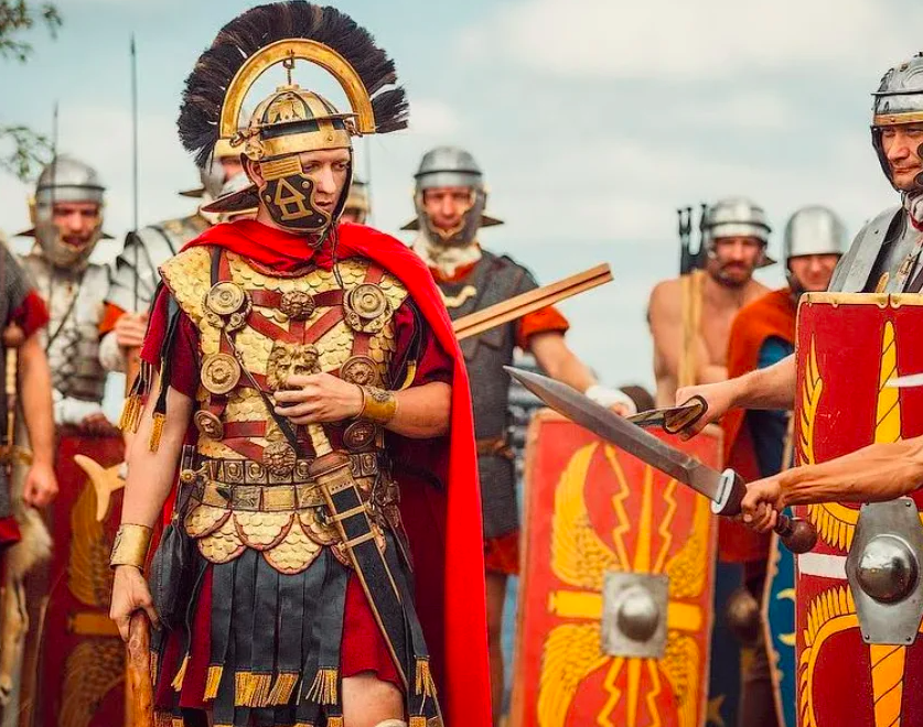 Римская армия Центурион. Римский Легион Центурия. Римский Центурион 4 века.