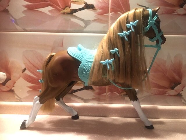 Игрушка Barbie Кукла и лошадь мечты (FRV36)