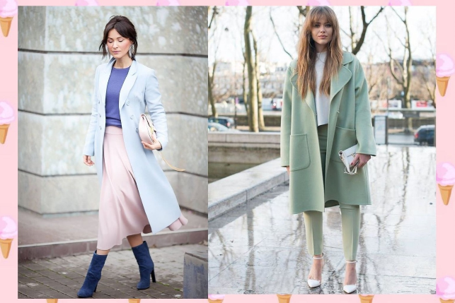 Модный блоггер Елена Галлант (на фото слева)знает толк в цветоподборе