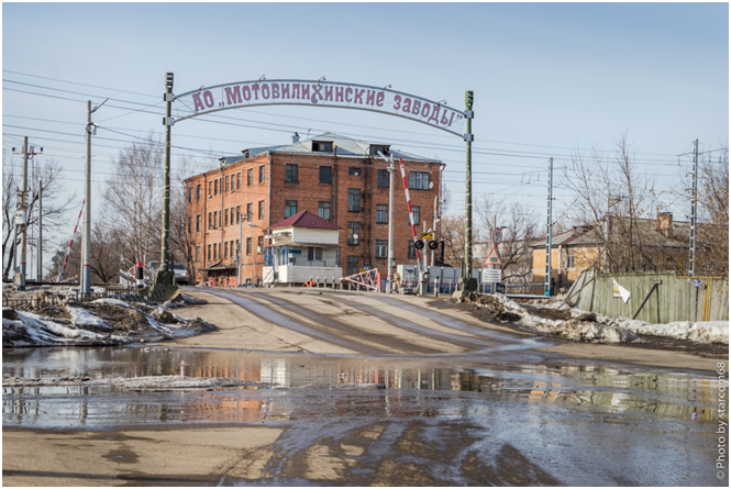 Дорога на пристань в Мотовилихе, улица Смирнова, справа пожарка.