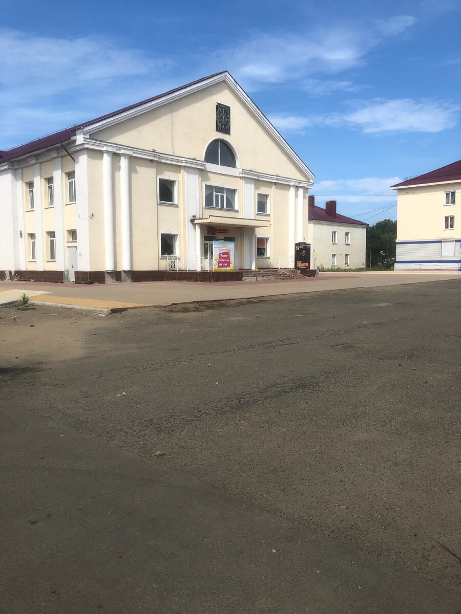 Здание дома культуры.