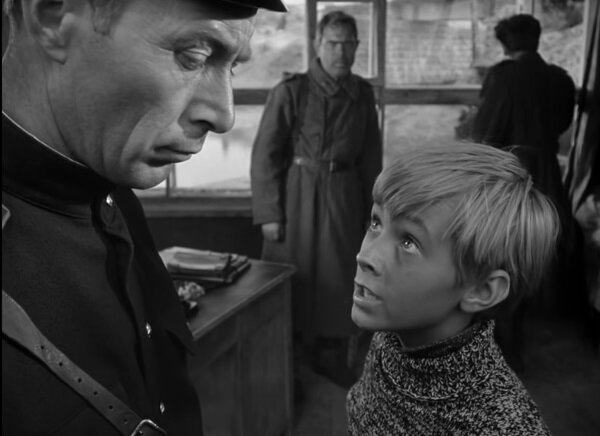 Николай Гринько и Николай Бурляев. “Иваново детство” 1962 г.