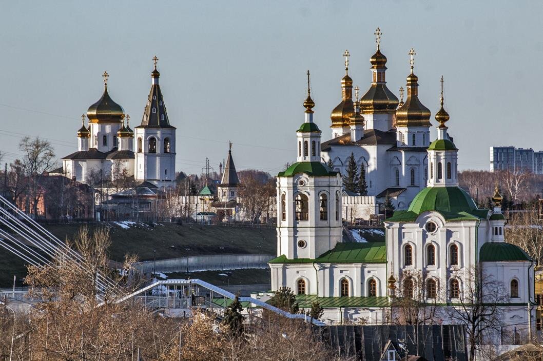 Храмы Тюмени. Спасская Церковь Тюмень.