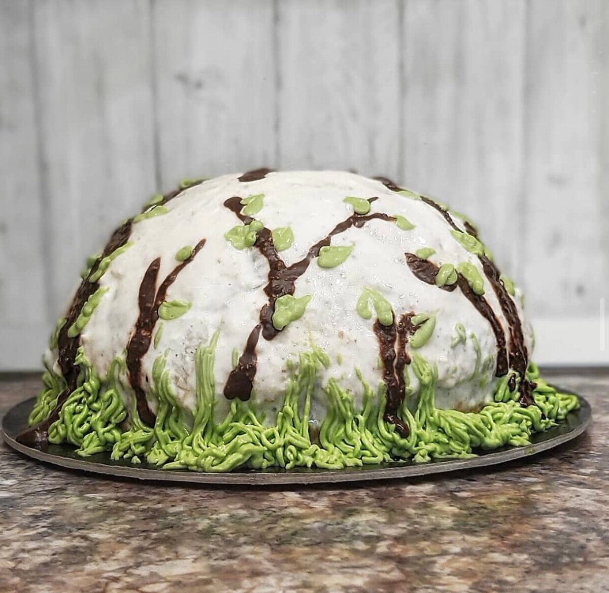 А это видимо деревья? тихий ужас...