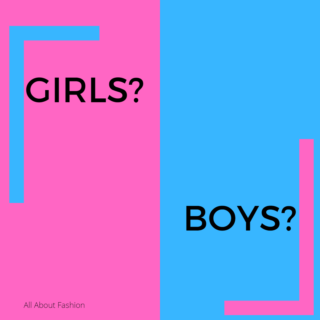 Розовый для девочек, а голубой для мальчиков? | AllAboutFashion | Дзен