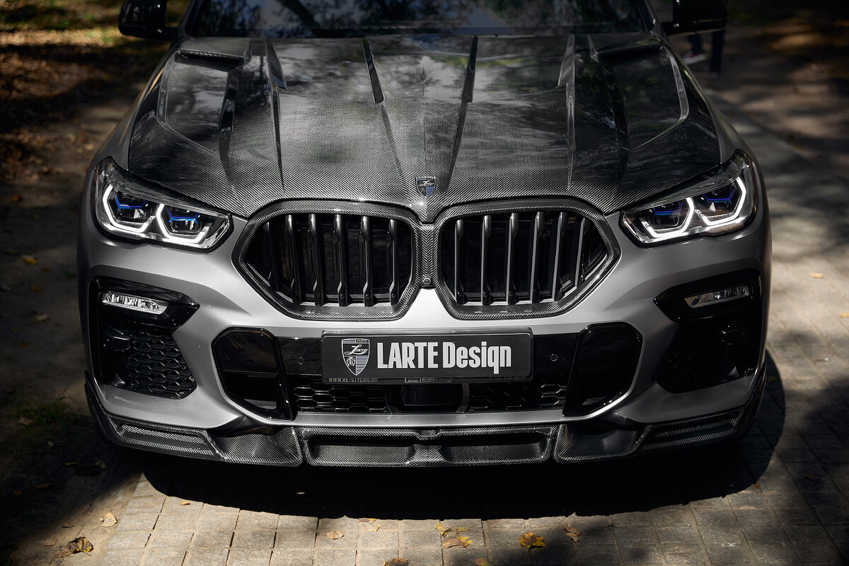 BMW X6 G06 с карбоновыми деталями от Larte Design