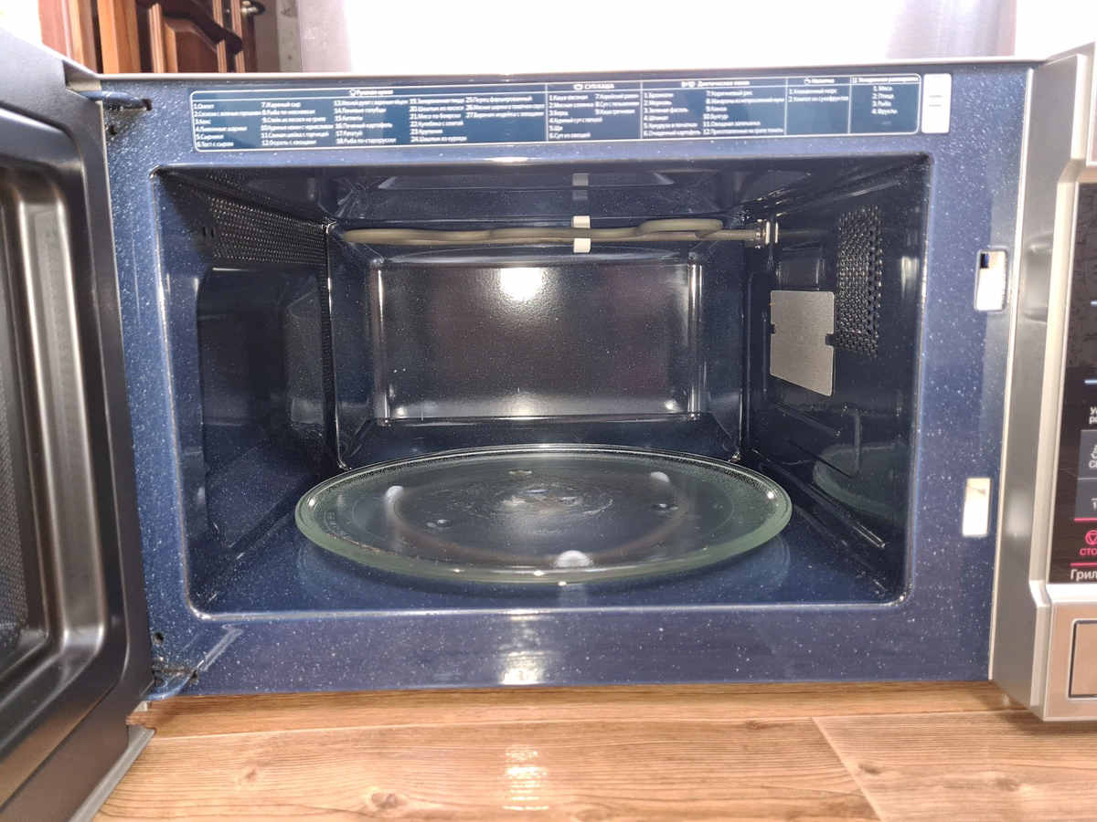 Керамическая микроволновка моется легче всего