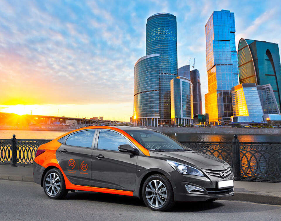 Hyundai Solaris "Делимобиль" | Фото из интернета