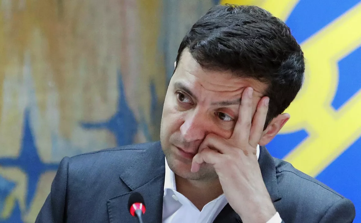  Президент Украины-Зеленский.