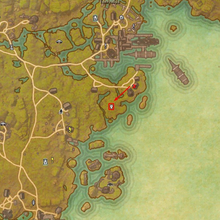 Teso карта сокровищ гленумбра