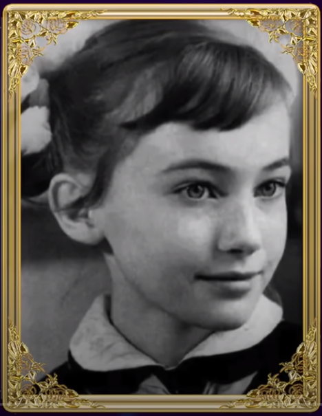 Маленькая Лариса Гузеева