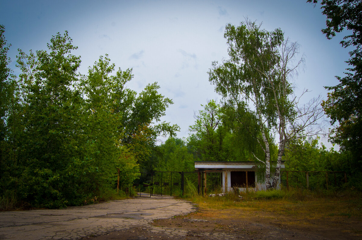 КПП лагеря