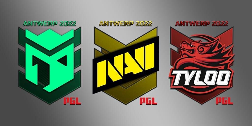 PGL Antwerp 2022 Sticker Concept