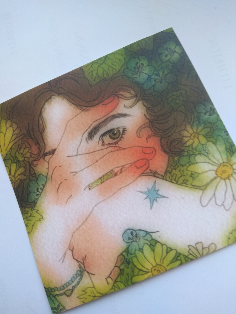 Не знаю, к сожалению, автора этой работы. Мне кажется, именно такой представлял девушку Рабид. И такой он увидел её после прозрения. Фото из личного архива автора.