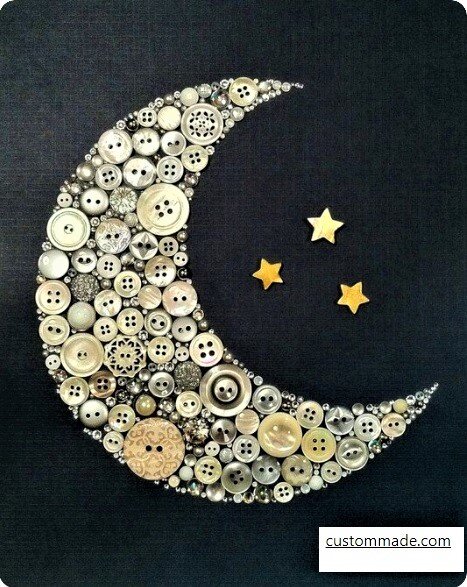 Большая подборка идей . Творим пуговицами. | Я арт квилтер | Дзен