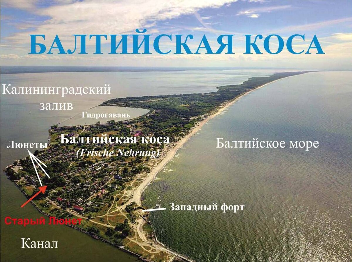 балтийская коса граница с польшей