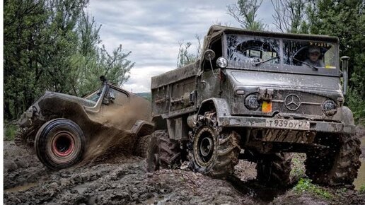 МОНСТРЫ бездорожья! Unimog и Бека-мобиль убивают Wrangler