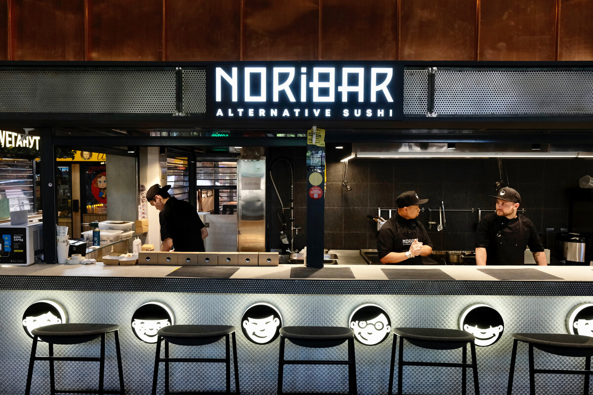 NoriBar в фудмолле Депо