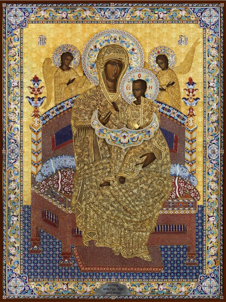 Икона Богоматери "Всецарица"