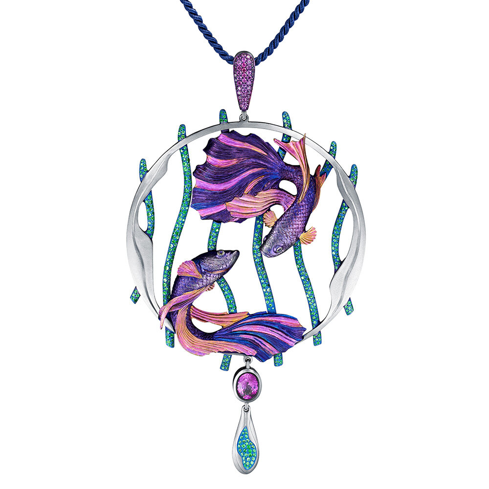 Игорь Учеватов. Подвеска «Рыбки». Фото: Игорь Учеватов