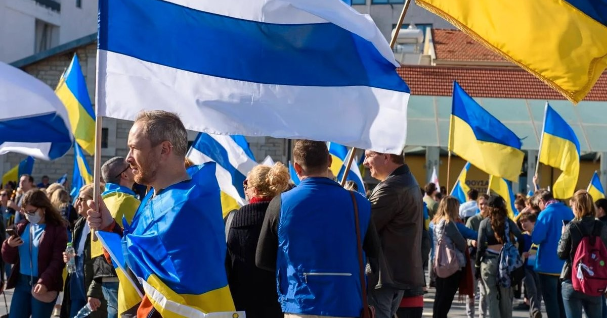 Митинг эмигрантов - противников СВО