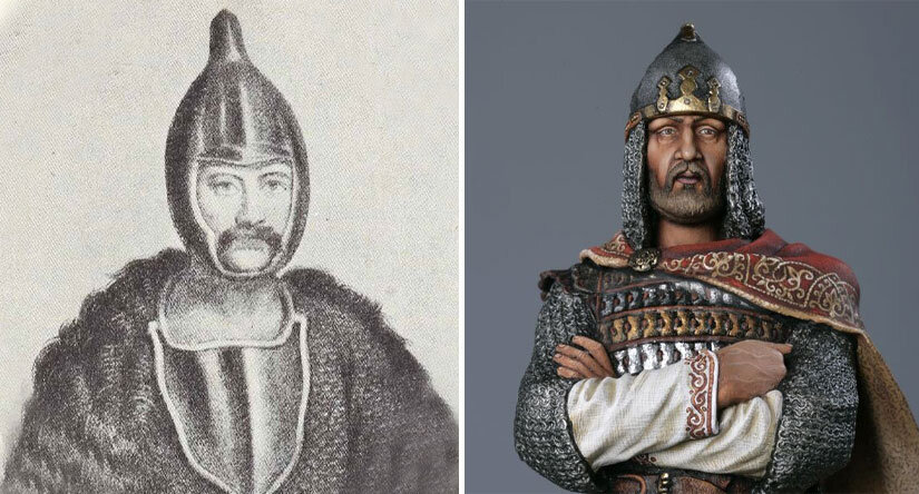 Поскольку прижизненных портретов Игоря не сохранилось, художники вольны в своих фантазиях