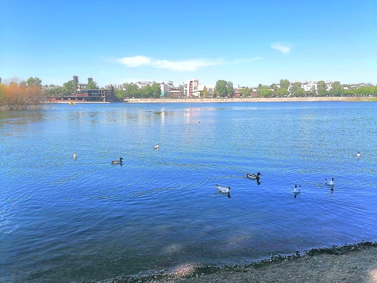 Иркутск, р. Ангара. Фото автора