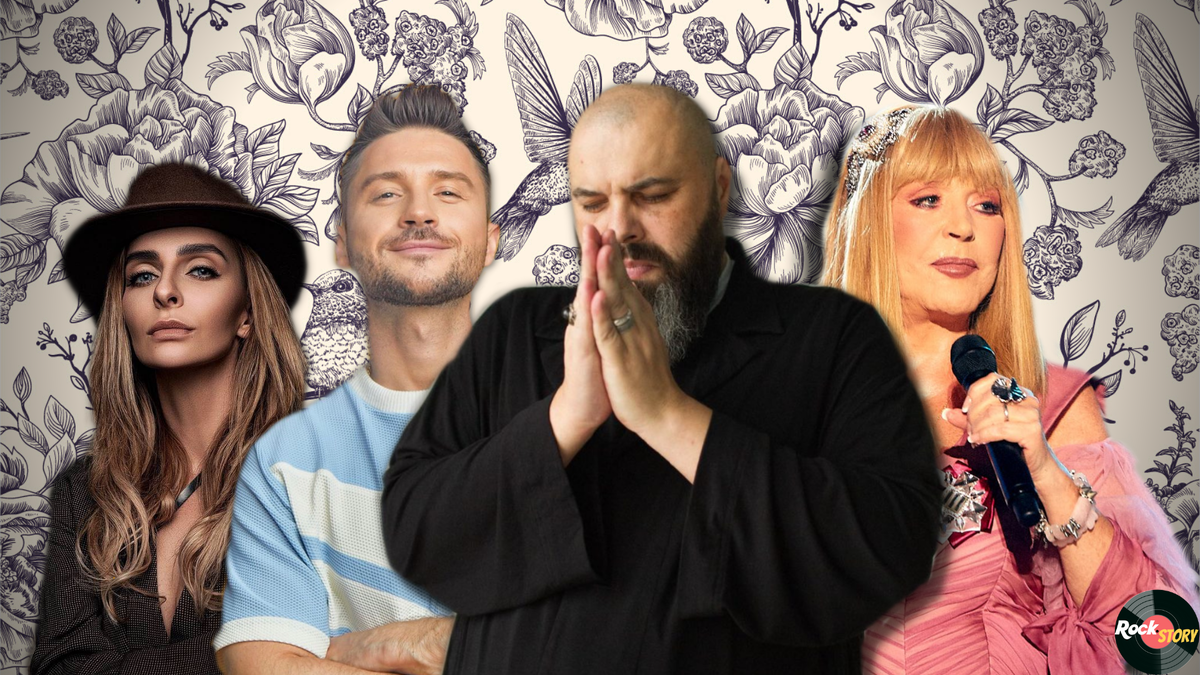 На фотографии:  Екатерина Варнава, Сергей Лазарева. Максим Фадеев и Алла Пугачёва 