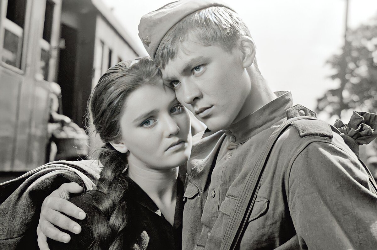 Кадр из фильма "Баллада о солдате"