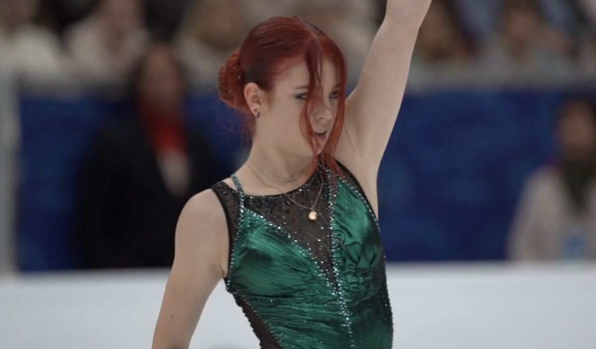 Александра Трусова. Источник фото: официальный сайт Первого канала.