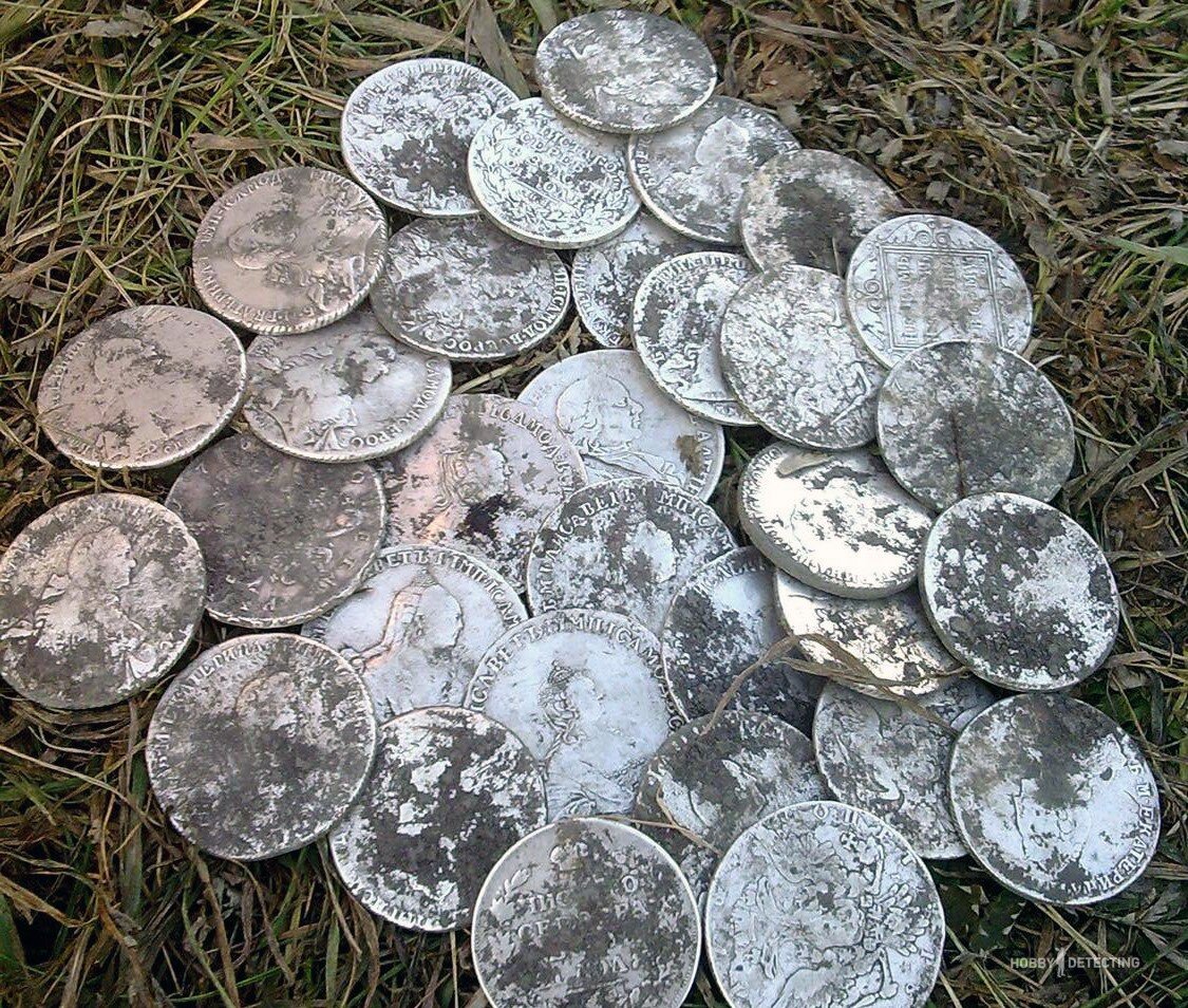 Клад серебряных монет
