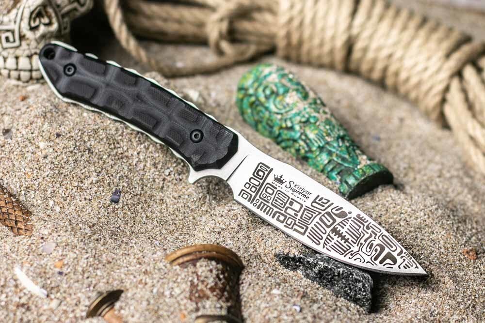 Тактический нож Aztec D2 SW Kizlyar Supreme, рукоять G10