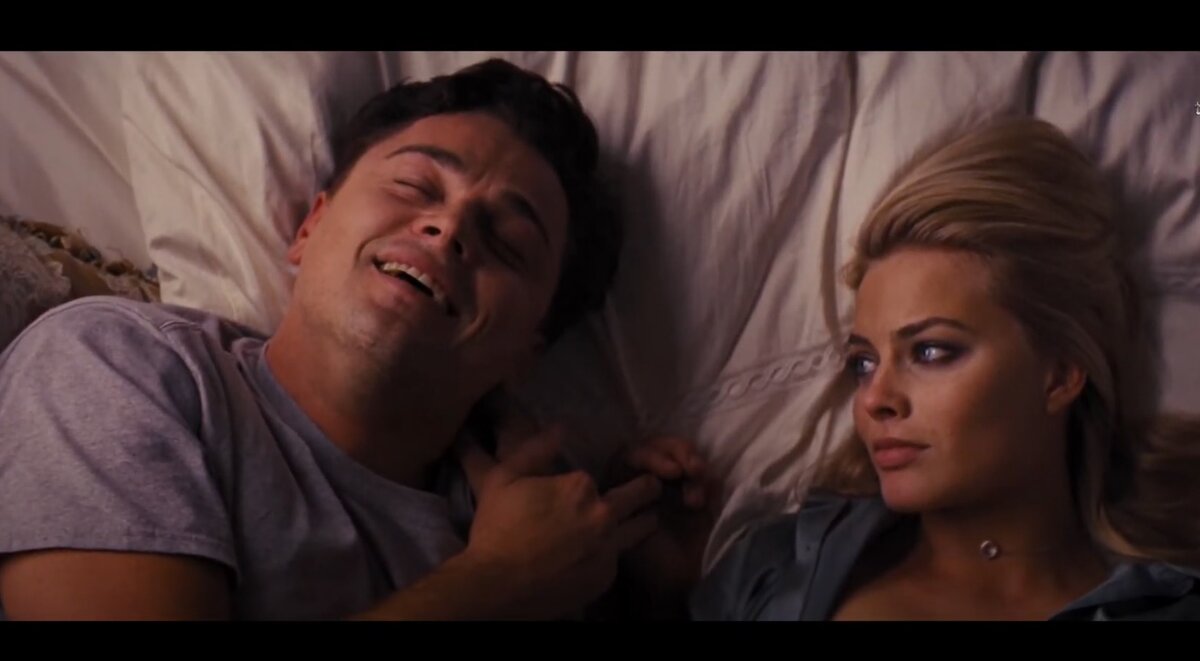 Кадр из фильма "Волк с Уолл-Стрит"