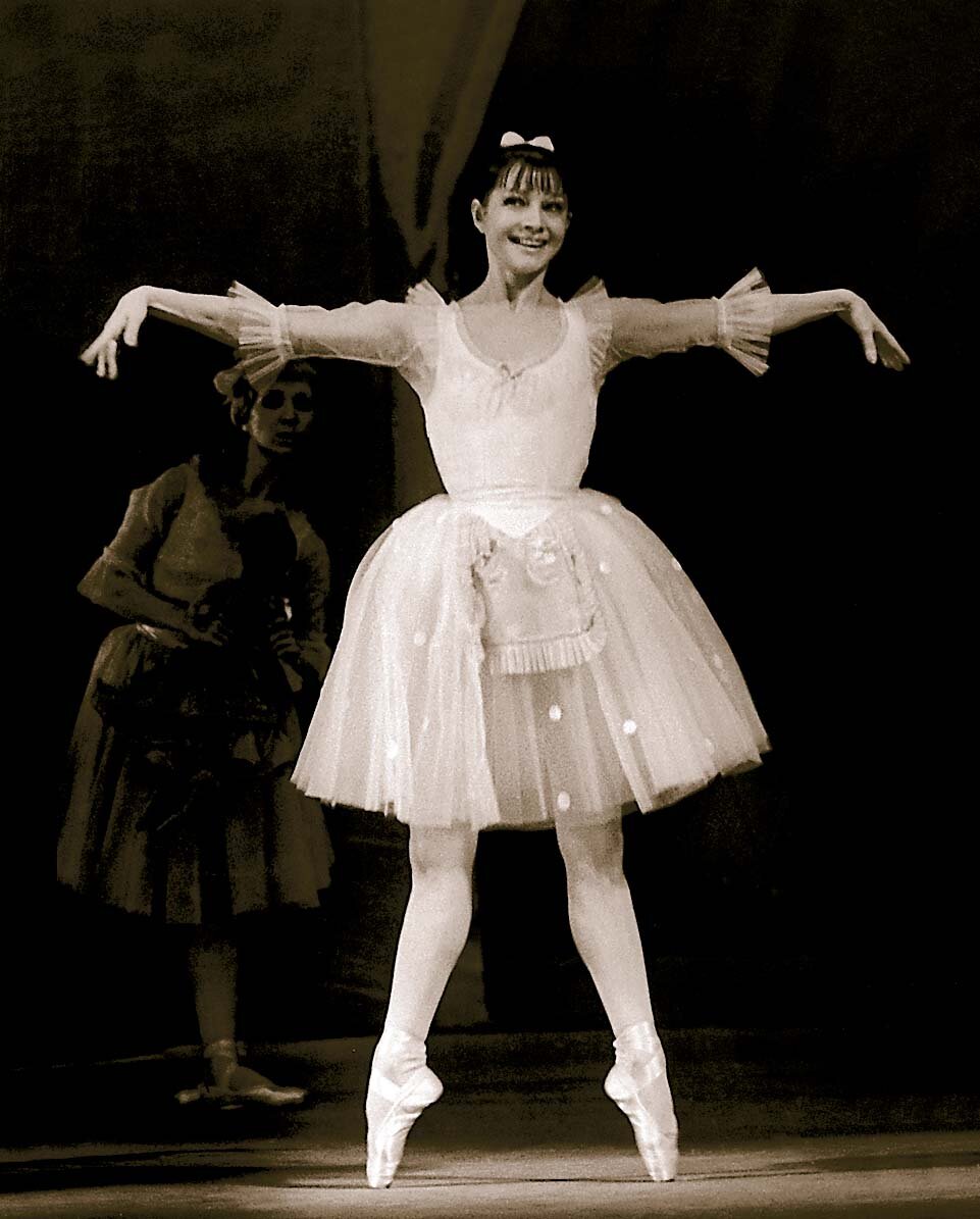 Екатерина Максимова роли Маши из балета "Щелкунчик"