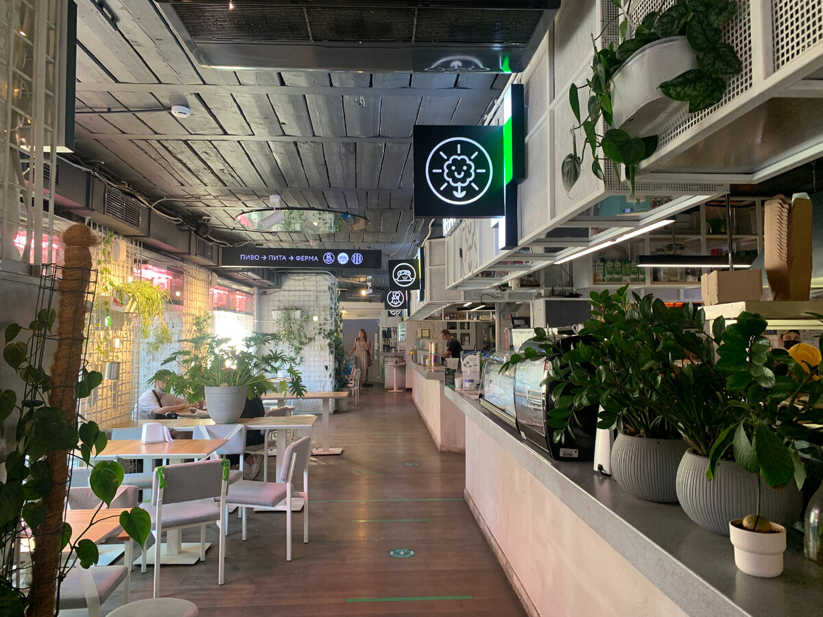 Интерьер Парника